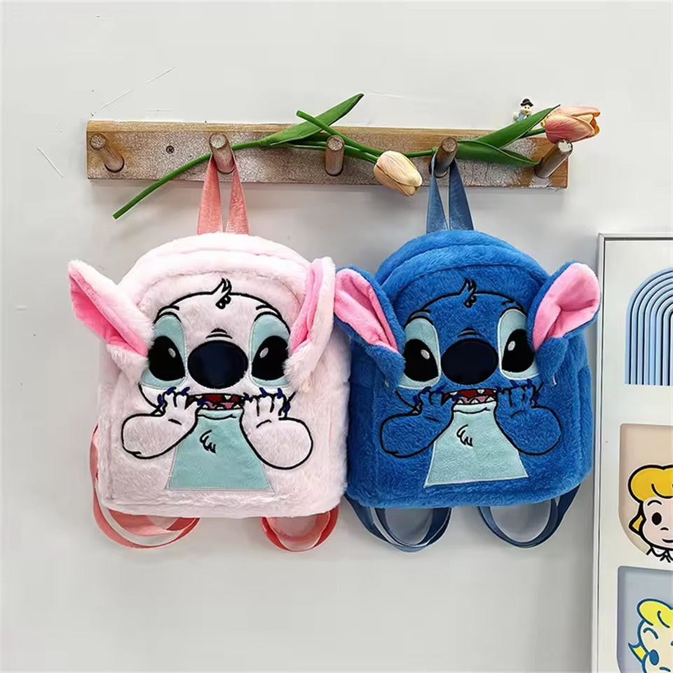 Backpack Stitch, Plush Backpack, Cartoon Bags, Gift Stitch Bag