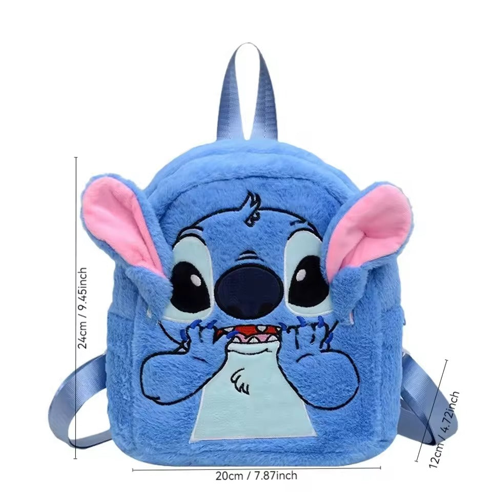 Backpack Stitch, Plush Backpack, Cartoon Bags, Gift Stitch Bag