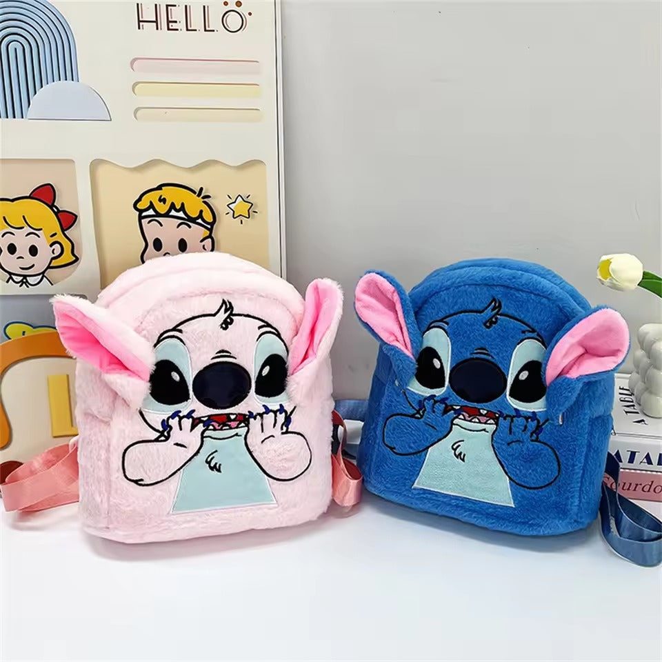 Backpack Stitch, Plush Backpack, Cartoon Bags, Gift Stitch Bag