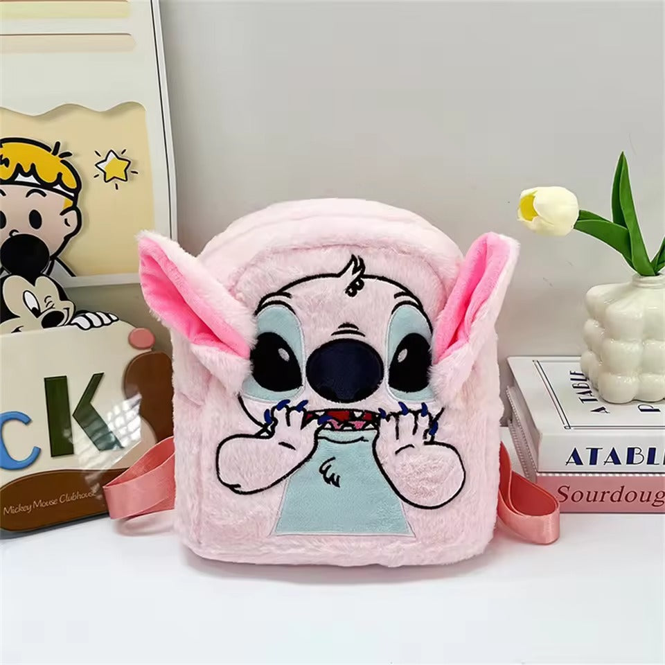 Backpack Stitch, Plush Backpack, Cartoon Bags, Gift Stitch Bag