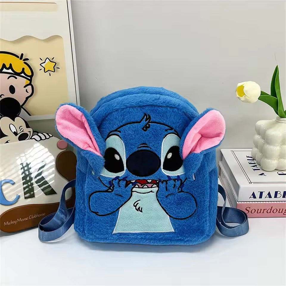 Backpack Stitch, Plush Backpack, Cartoon Bags, Gift Stitch Bag