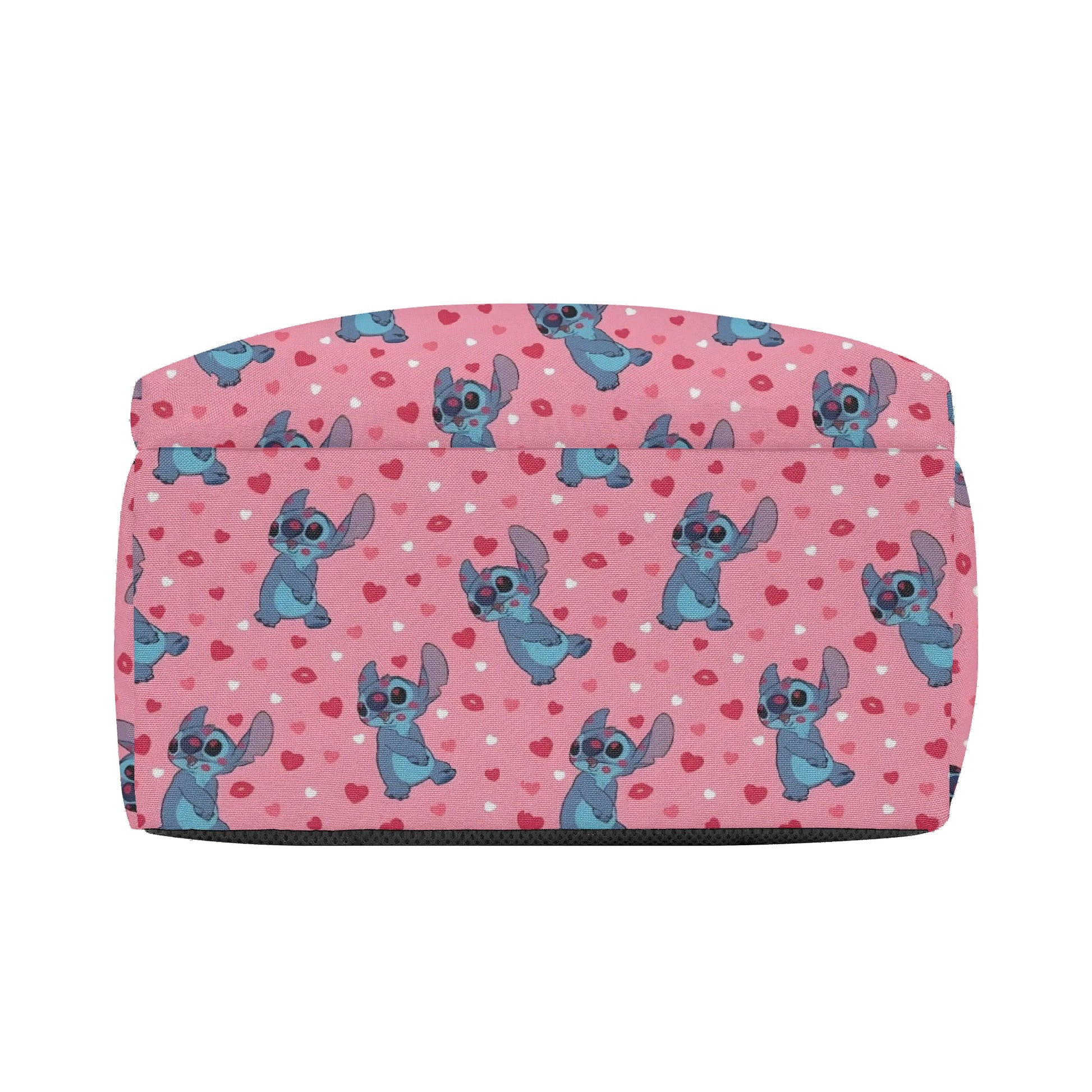 Stitch Pink Backpack, Heart Pattern Kawaii Style Bag, Cute Valentine Gift for Girls BPGR18