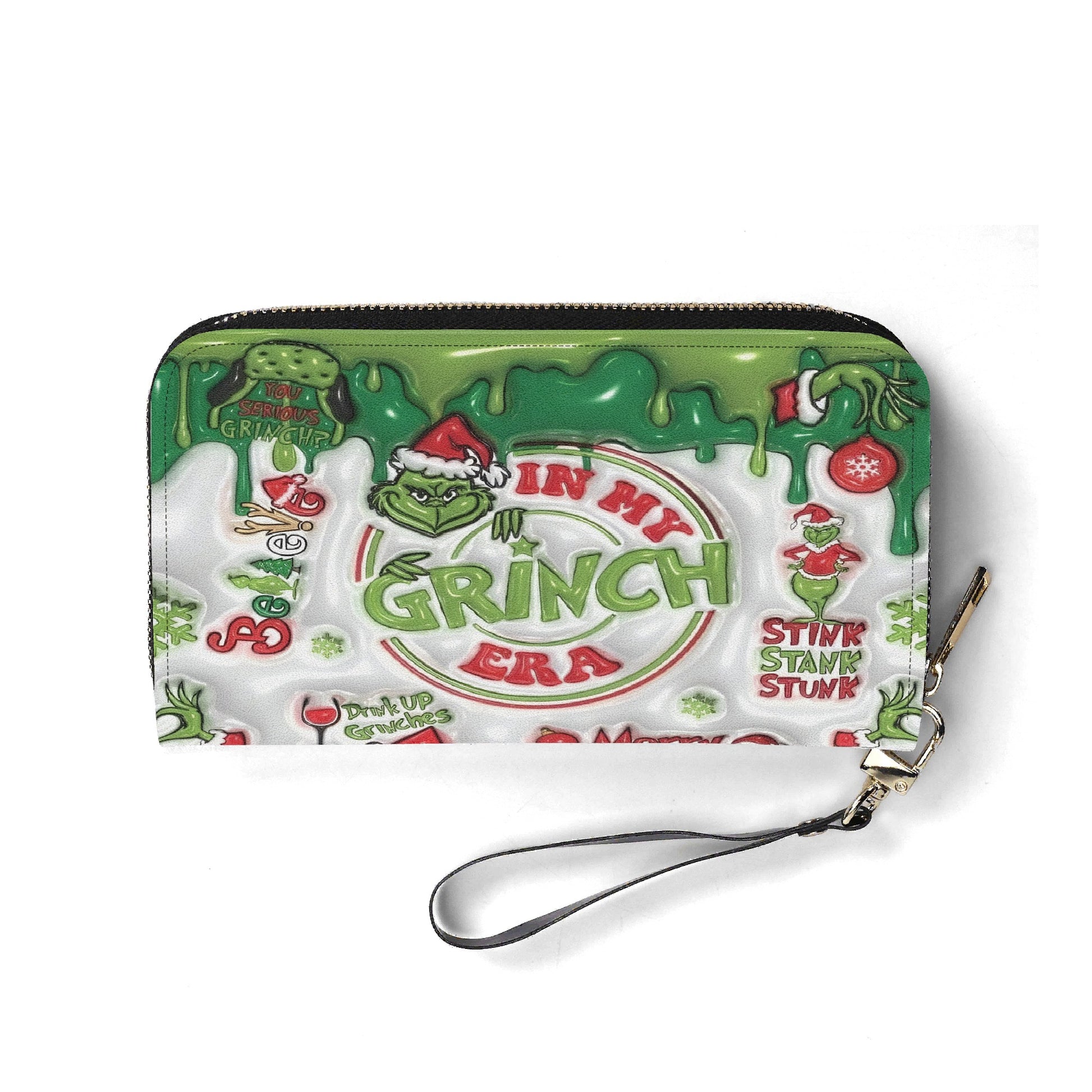 In My Grinch Era HandBag, Grinch Santa Handbag, Funny Christmas Purse, Holiday Party Gift, Festive Winter Accessory