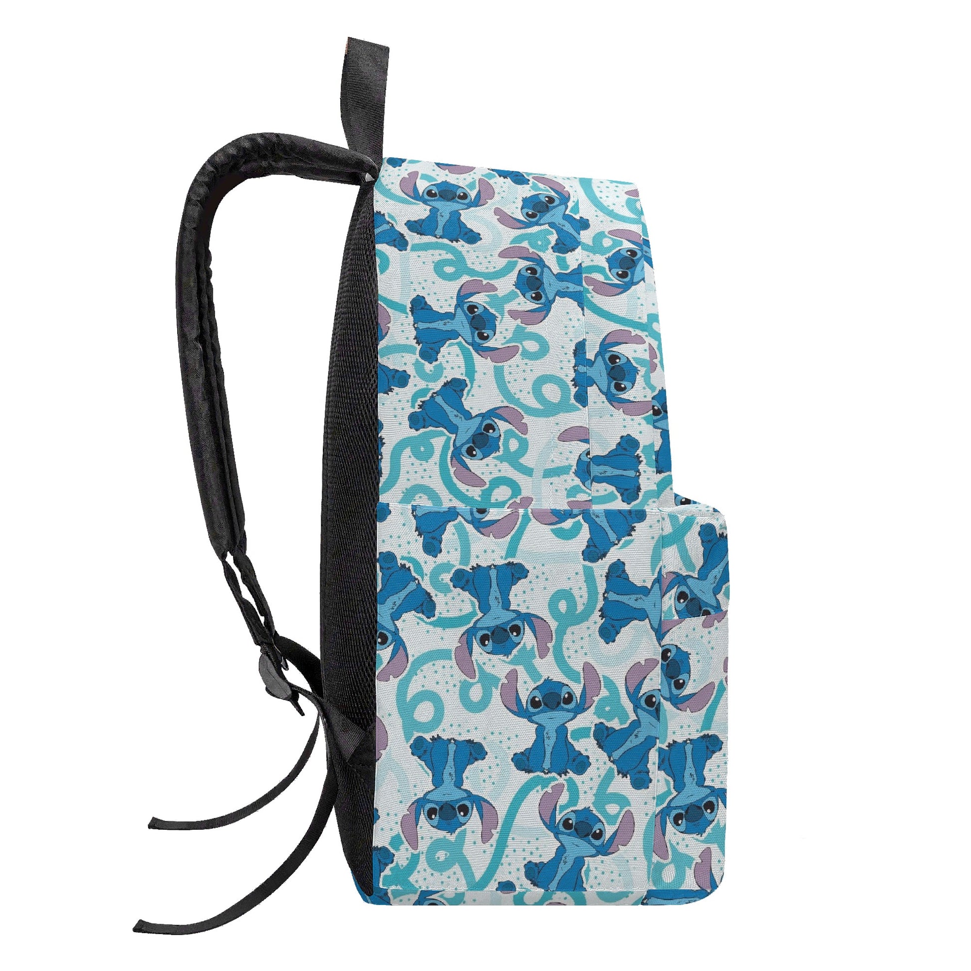 Stitch Tropical Backpack, Colorful Jungle Leaf Print Bag, Summer Fashion Daypack for Teens BPGR19