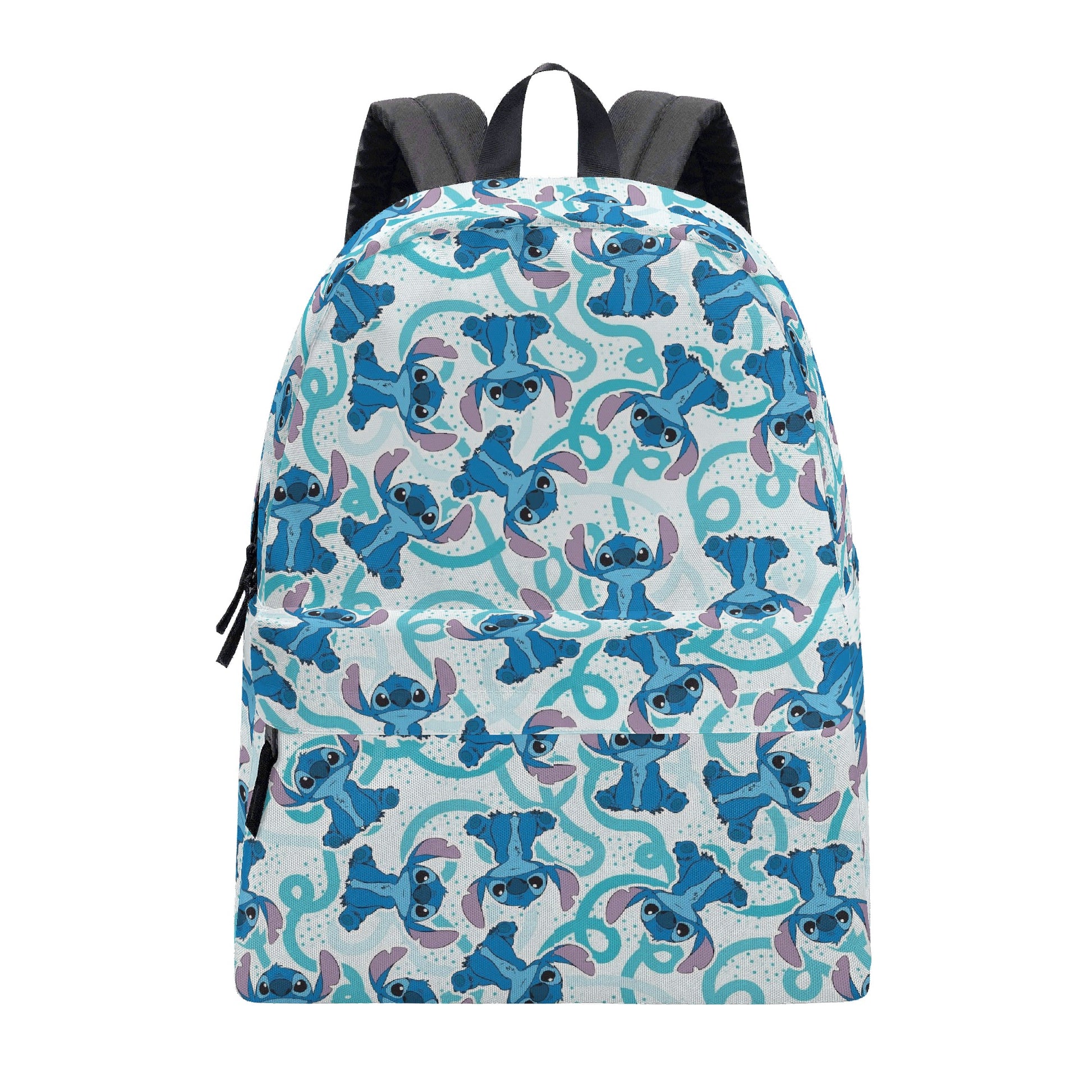 Stitch Tropical Backpack, Colorful Jungle Leaf Print Bag, Summer Fashion Daypack for Teens BPGR19