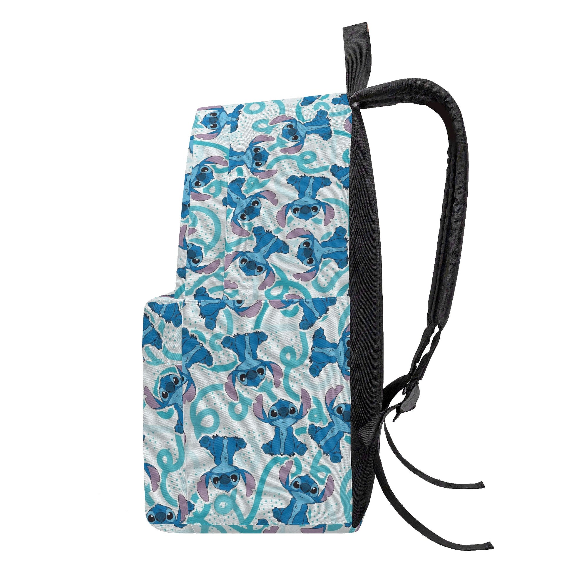 Stitch Tropical Backpack, Colorful Jungle Leaf Print Bag, Summer Fashion Daypack for Teens BPGR19