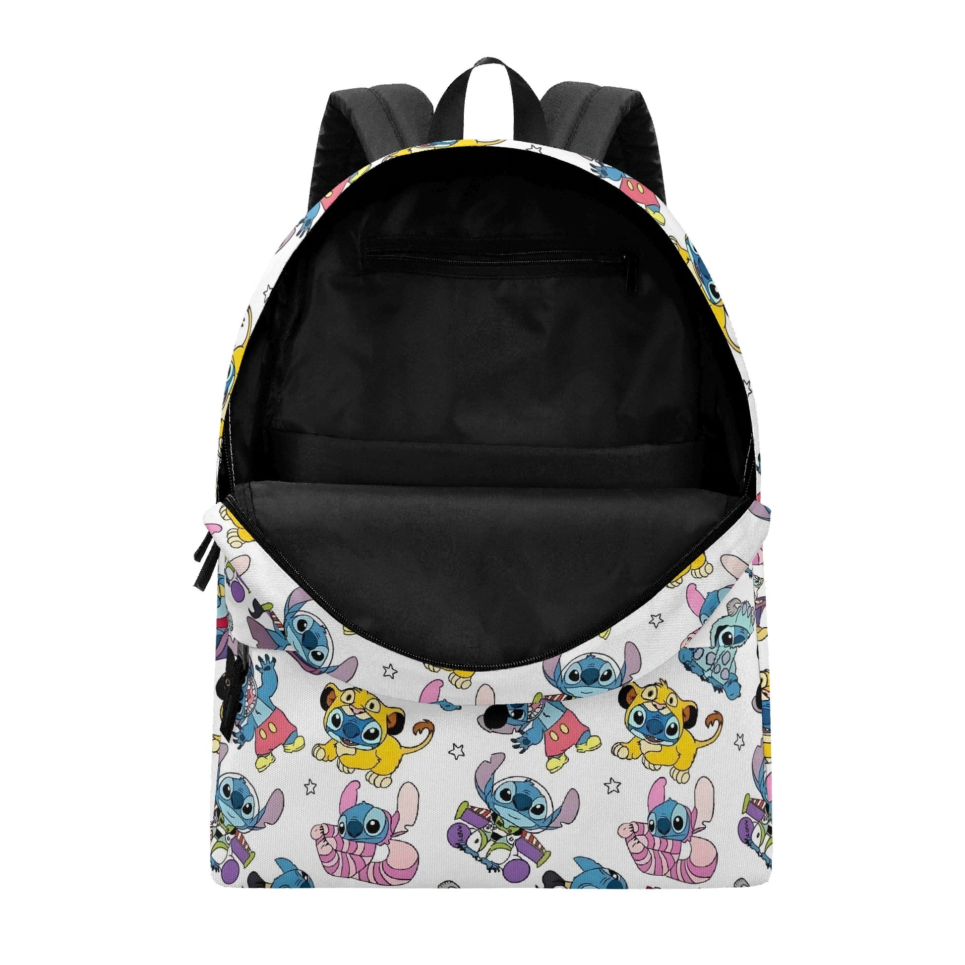 Stitch Cosplay Backpack, Fun Character Costume Print Bag, Colorful Cartoon Daypack for Fans BPGR21