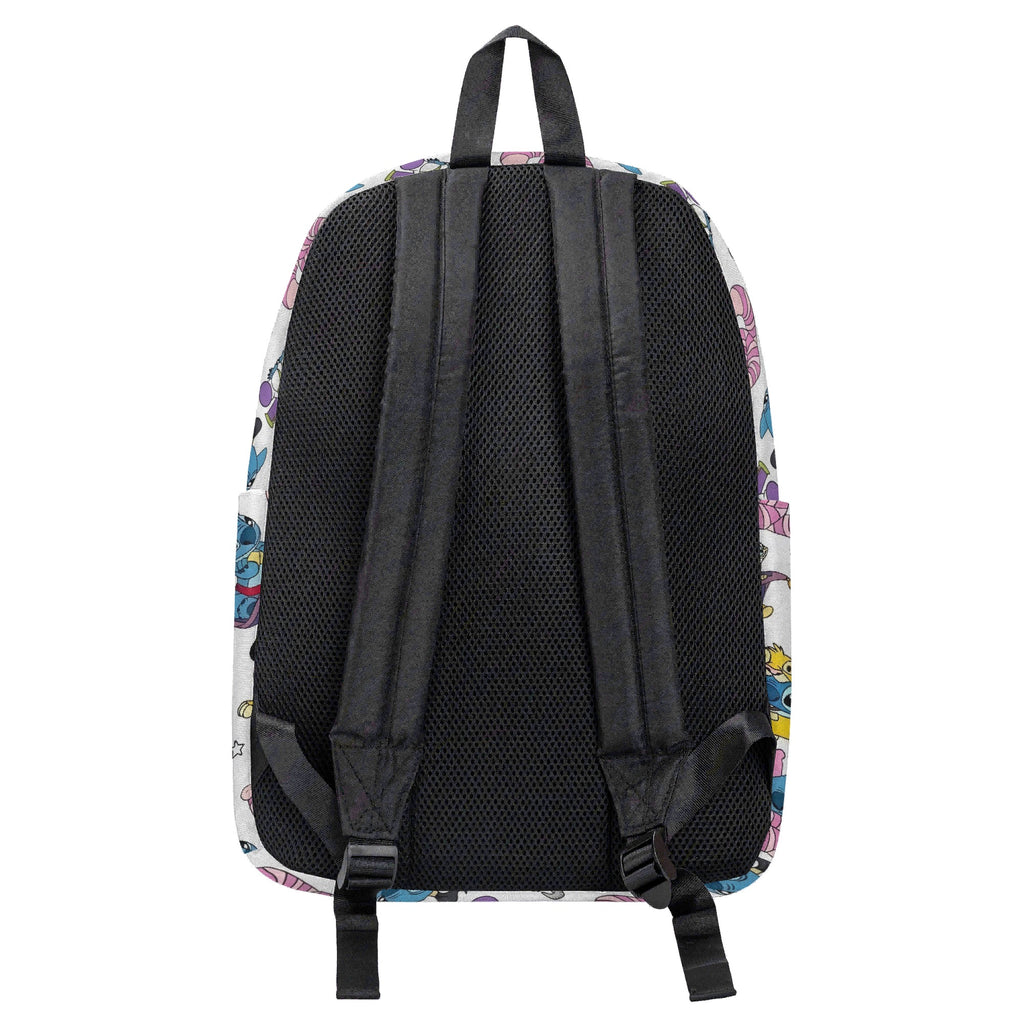 Stitch Cosplay Backpack, Fun Character Costume Print Bag, Colorful Cartoon Daypack for Fans BPGR21