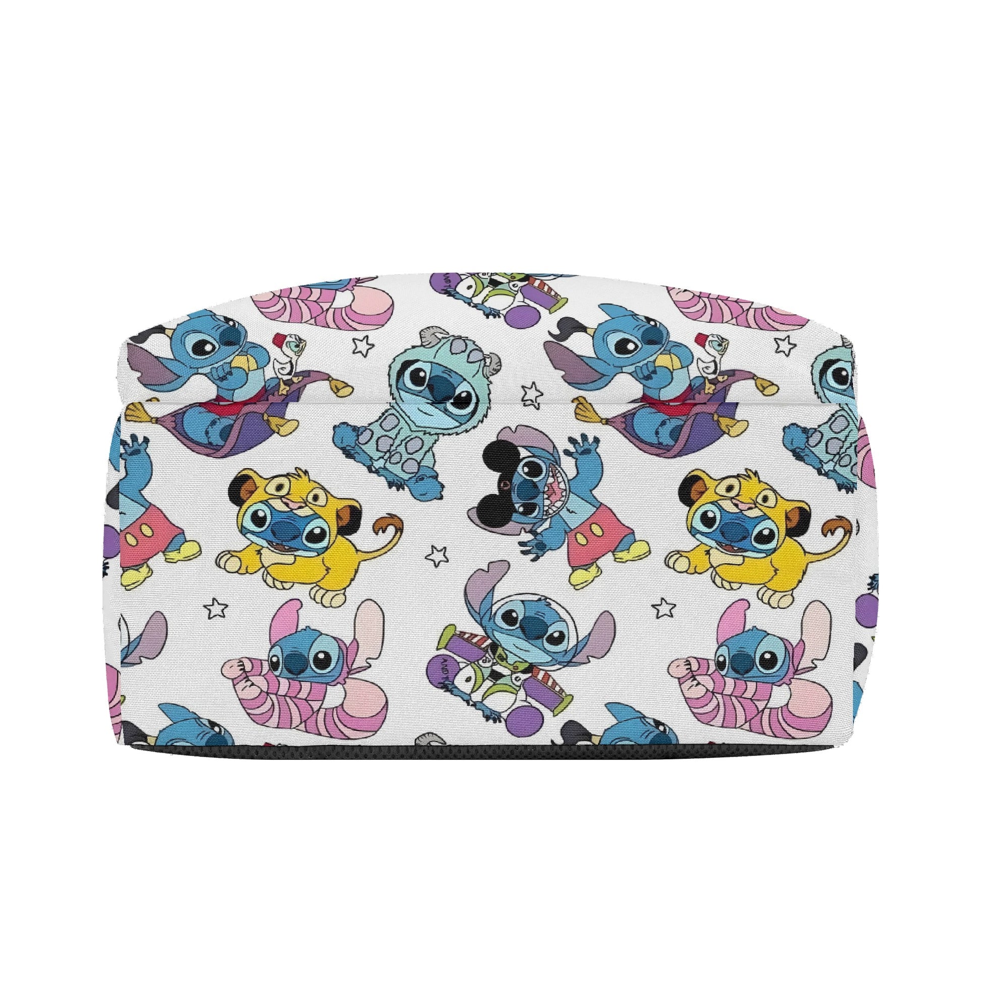 Stitch Cosplay Backpack, Fun Character Costume Print Bag, Colorful Cartoon Daypack for Fans BPGR21
