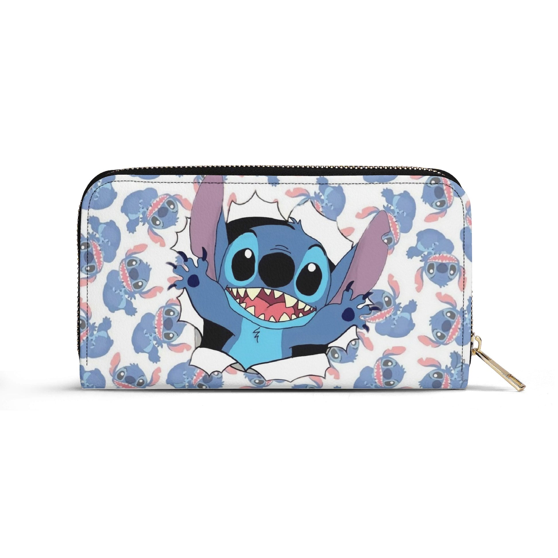 Stitch Halloween Leather Handbag, Cute Cartoon Anime Tote Bag for Women, Women’s Halloween Accessory Handbag