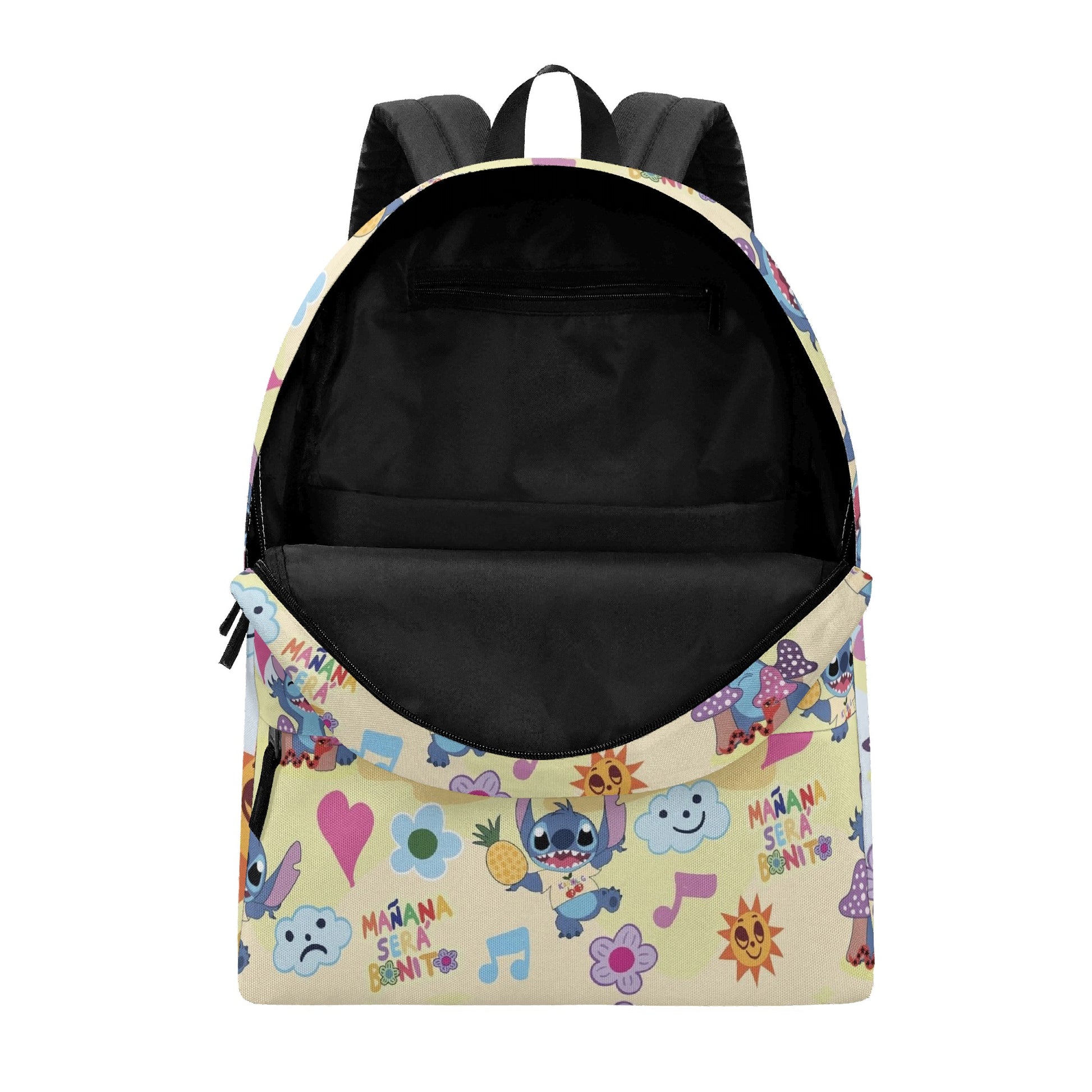 Stitch Backpack, Cute Rainbow Sun Print School Bag, Cartoon Travel Backpack for Kids and Teens BPGR29