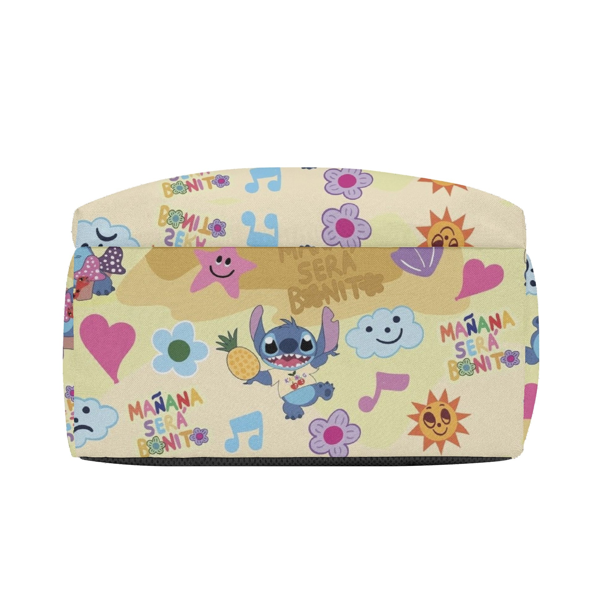 Stitch Backpack, Cute Rainbow Sun Print School Bag, Cartoon Travel Backpack for Kids and Teens BPGR29