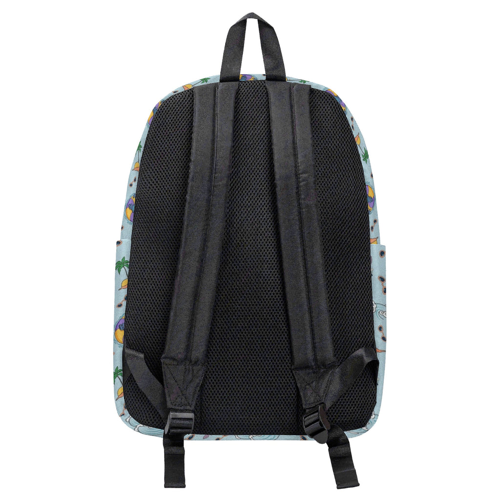 Stitch Backpack, Cute Surfing Beach Print School Bag, Cartoon Travel Backpack for Kids and Teens BPGR31