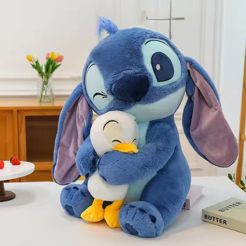Cartoon Stitch With Duck Plush Cartoon Plush Toy, Stitch Plush Toy, Plush Toy, Cartoon Plush Toy, Gift Stitch Plush Toy