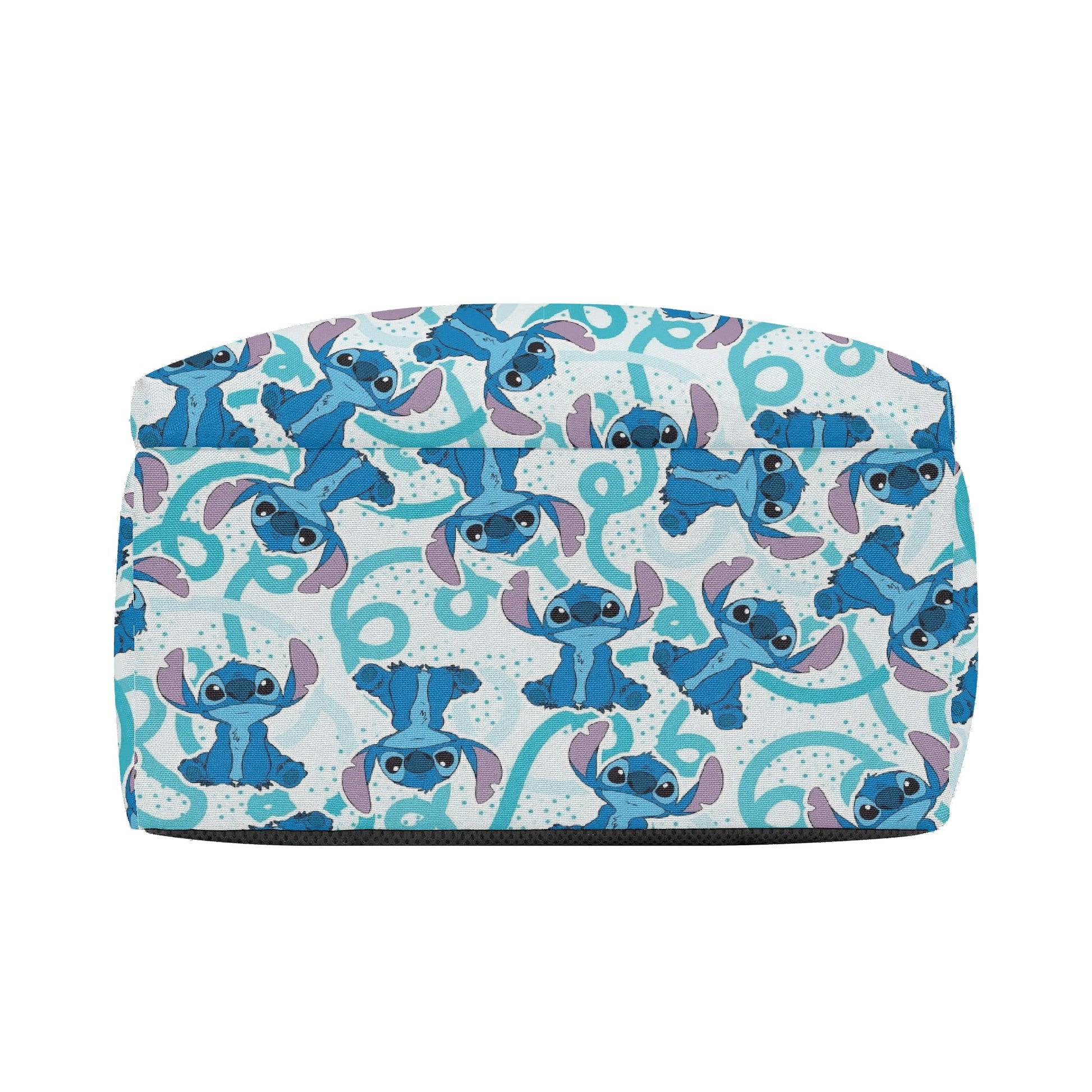 Stitch Backpack, Fun Blue Cartoon Print School Bag, Cute Character Travel Backpack for Kids and Teens BPGR32