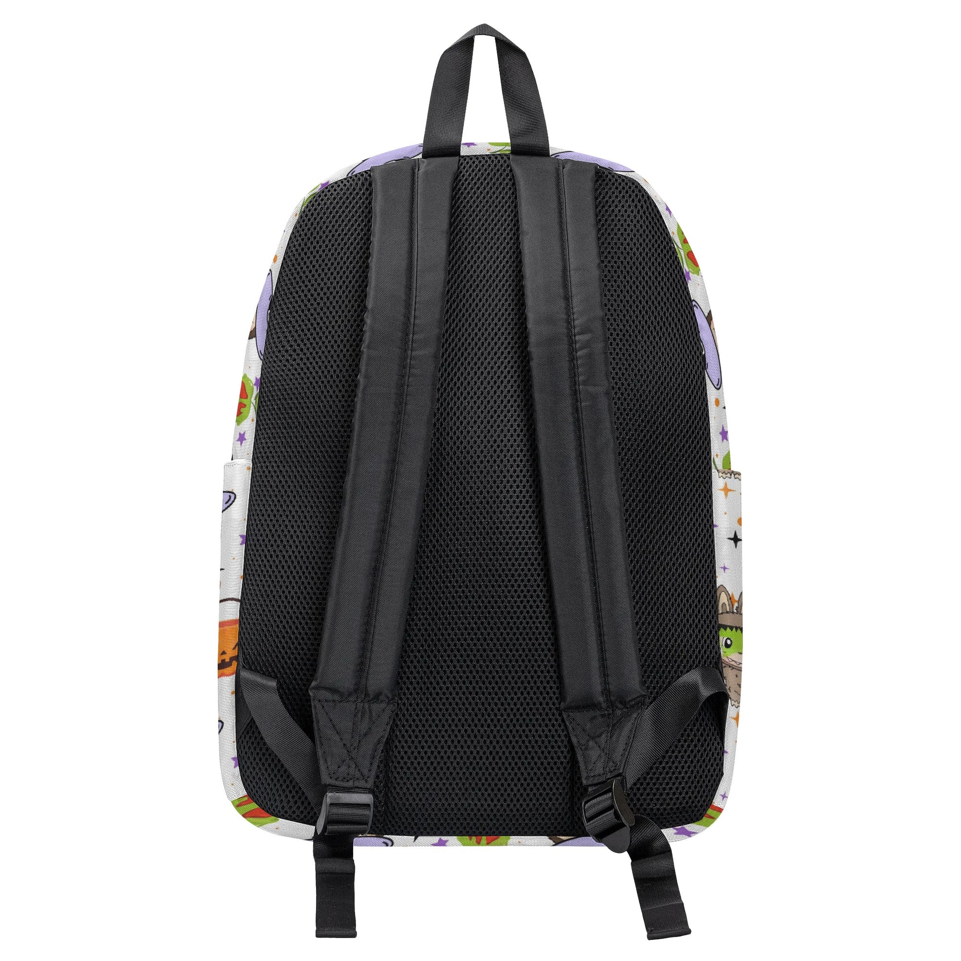 Halloween Labubu Backpack, Cute Witch & Pumpkin Cartoon School Bag, Spooky Kawaii Trick or Treat Bookbag for Kids & Fans BPGR05