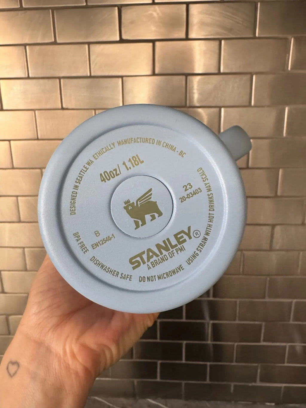 Custom Laser Stitch Stanley Tumbler, Portable Car Tumbler, Stitch Engraved Tumbler 40oz, Cartoon Drinkware, Stitch Tumbler Gift