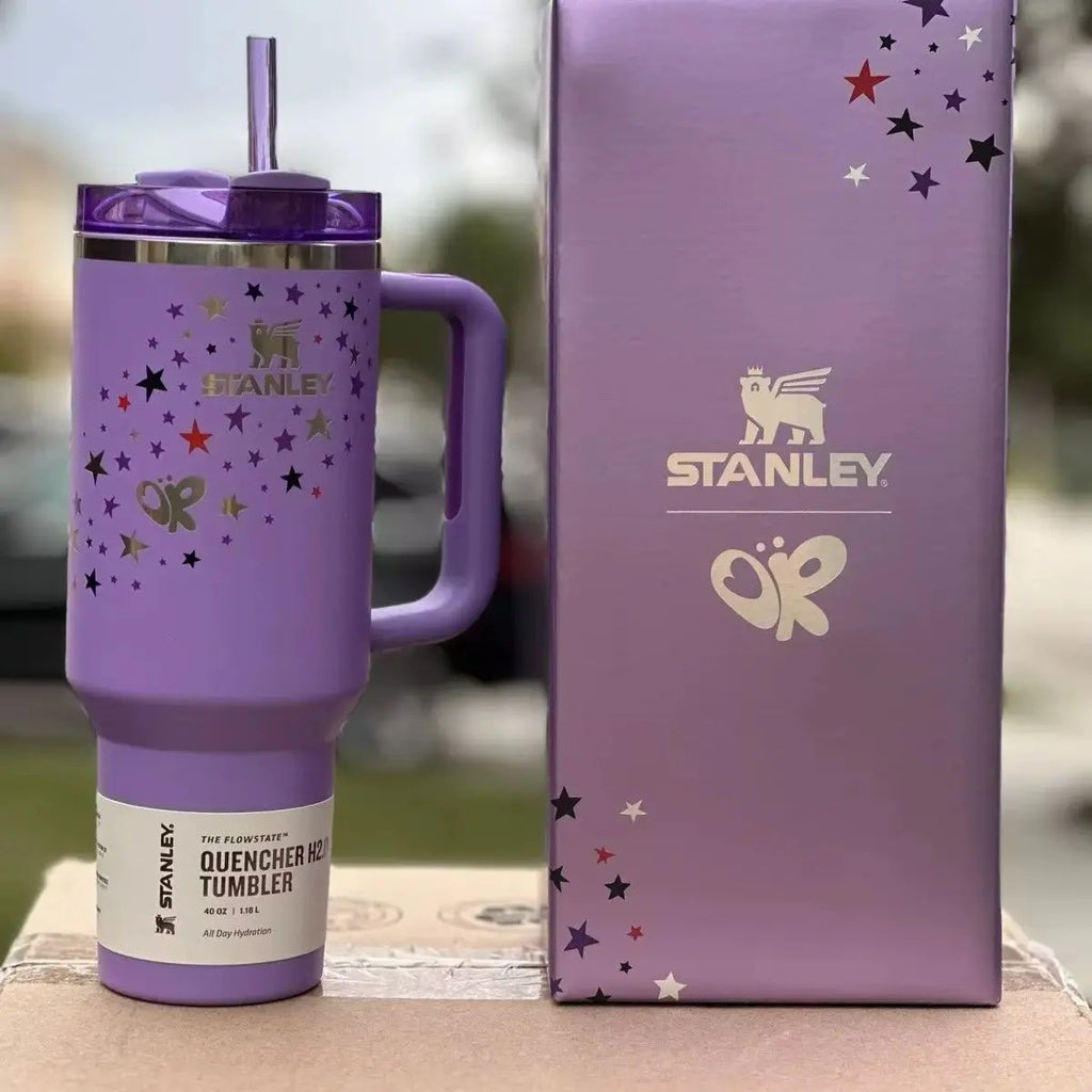 Custom Stanley Tumbler 40oz, Cute Student Gift Tumbler, Stl x Stb Tumbler, Gift Tumbler