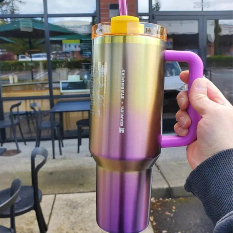 Custom Stanley Tumbler 40oz, Cute Student Gift Tumbler, Stl x Stb Tumbler, Gift Tumbler